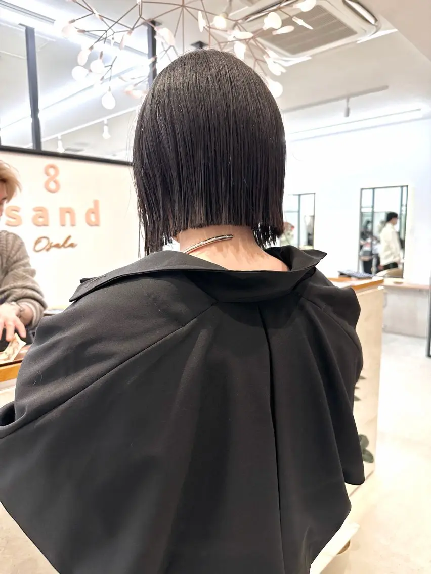 ミディアム くろかわ まいのヘアスタイル