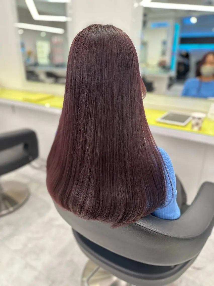 ロング カラー ブリーチ ケアブリーチ ブリーチなしカラー ♡ダブルカラー特化♡ miyuのヘアスタイル