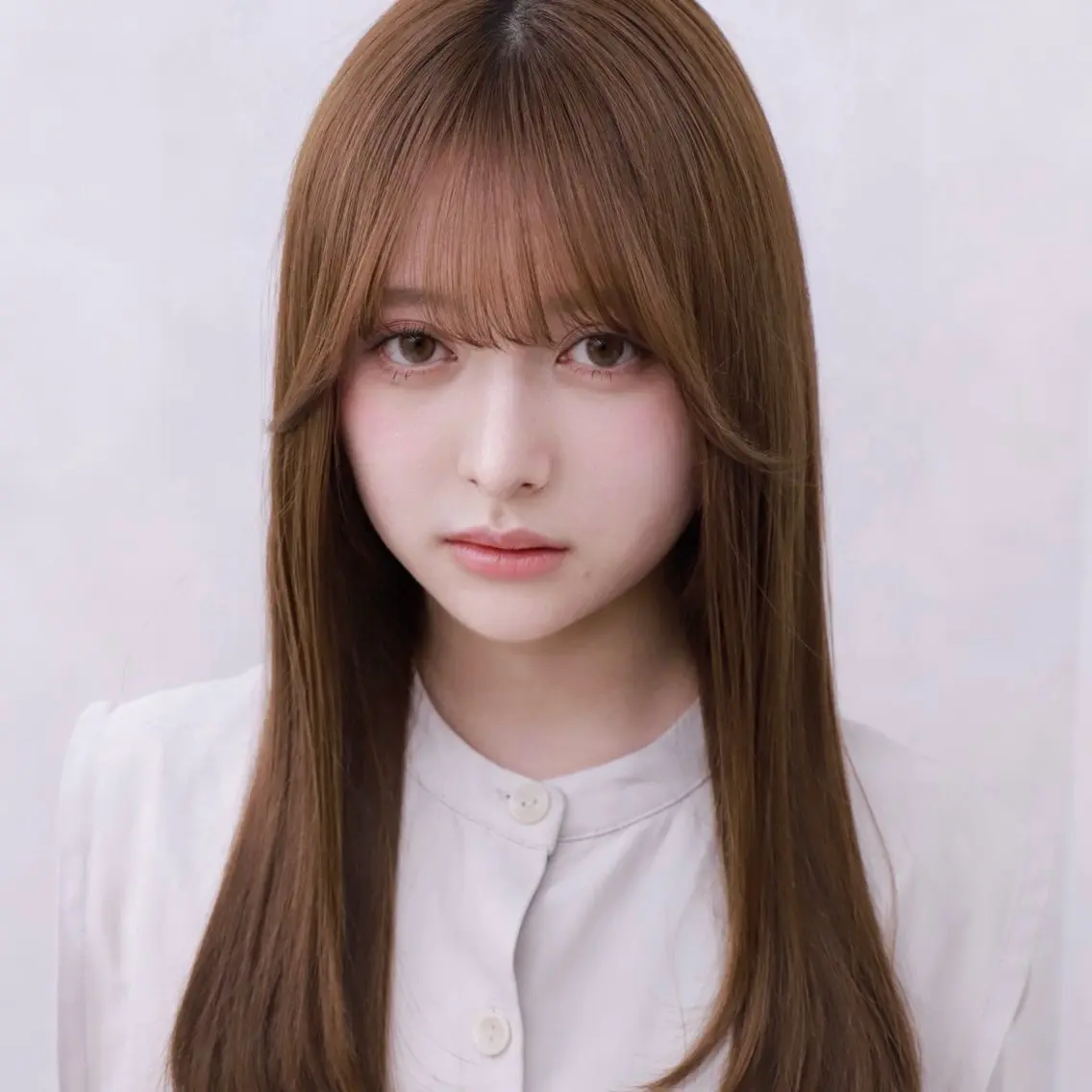 ロング パーマ シースルーバング パーマ トリートメント クロスパーマ×曲がる 縮毛矯正🫧あゆみのヘアスタイル