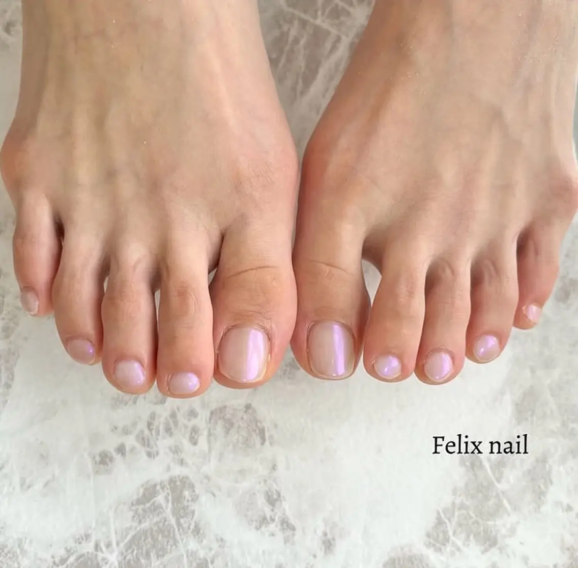 ネイル フットネイル Felix nail Aya🍬のネイルデザイン