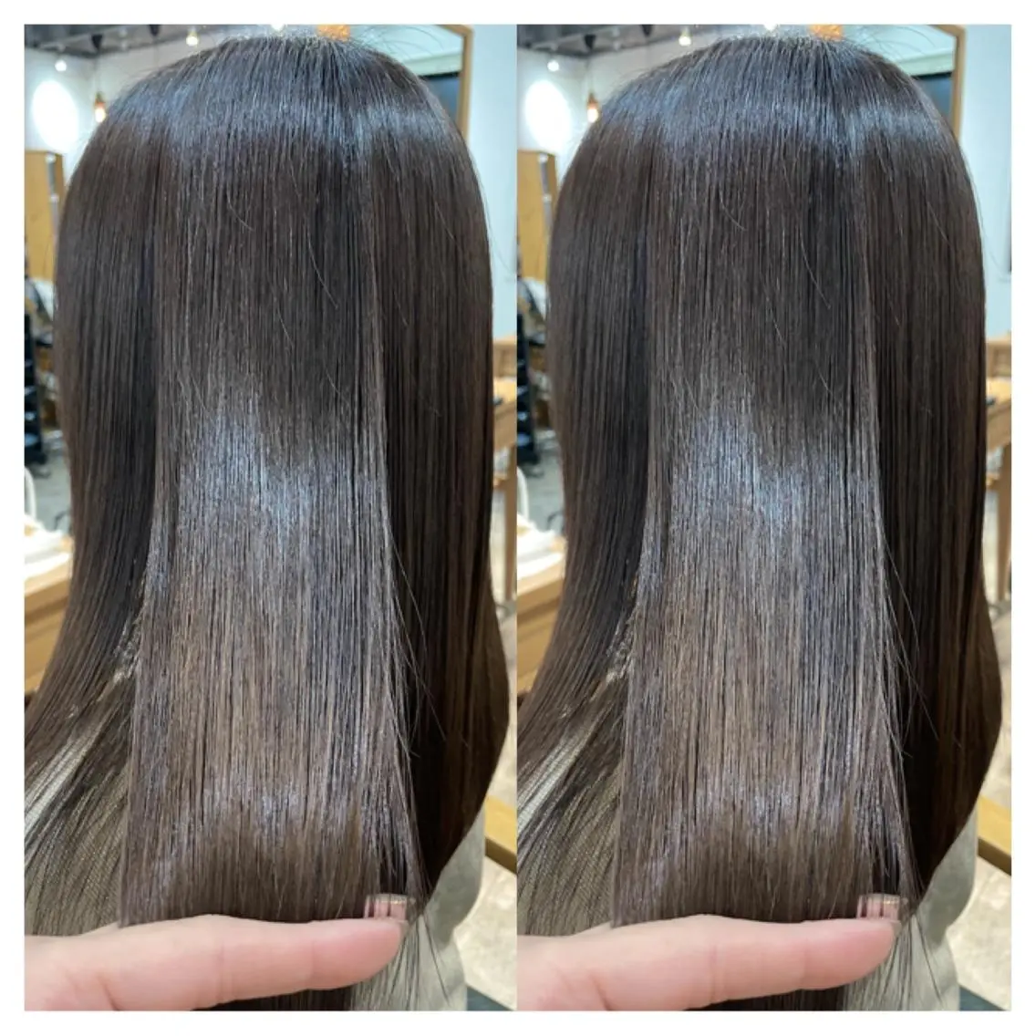 ロング カット 村山 茉衣のヘアスタイル