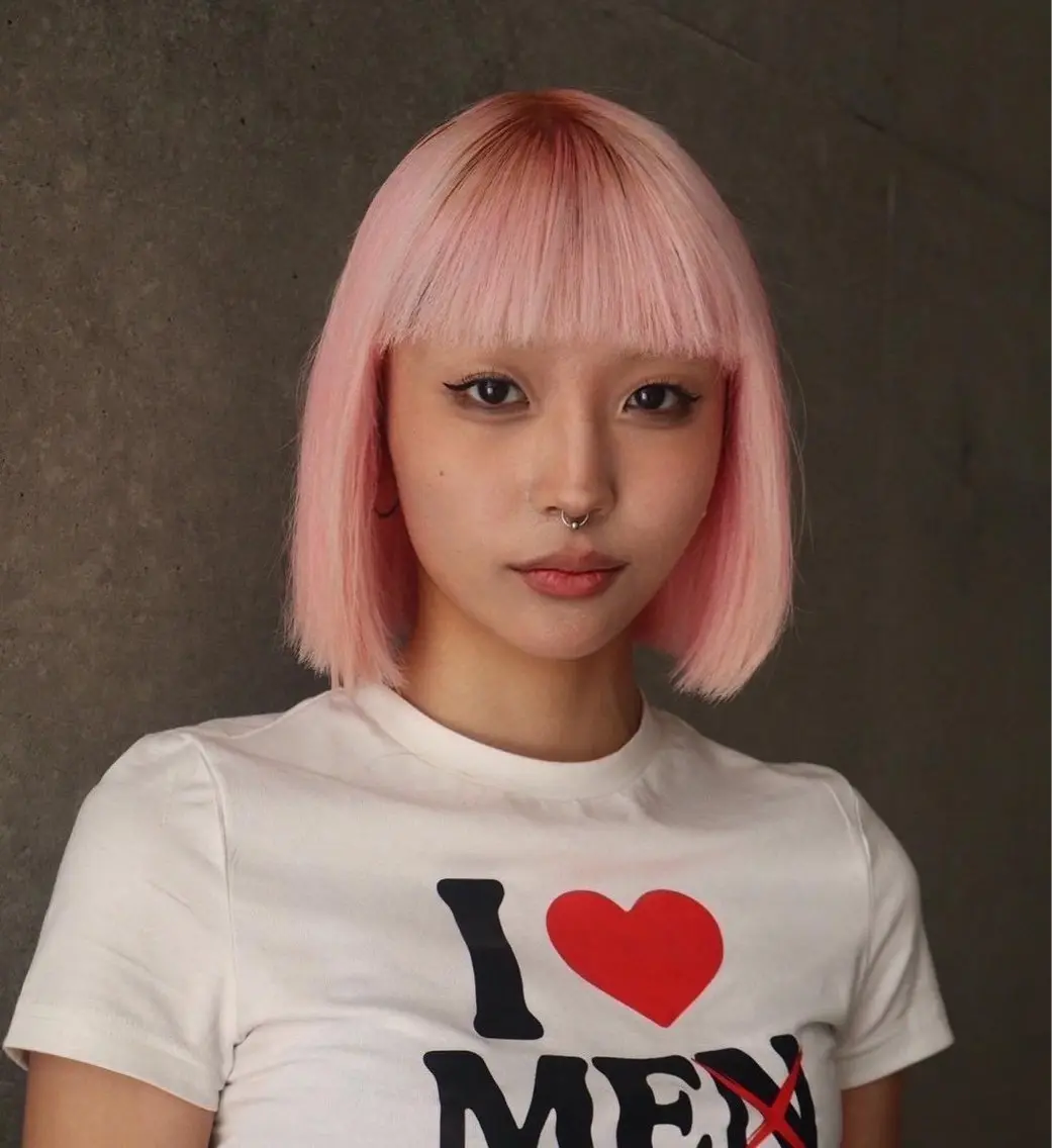 ミディアム カラー カット ヘアカラー レイヤー/ブリーチ iwamiya岩見谷のヘアスタイル