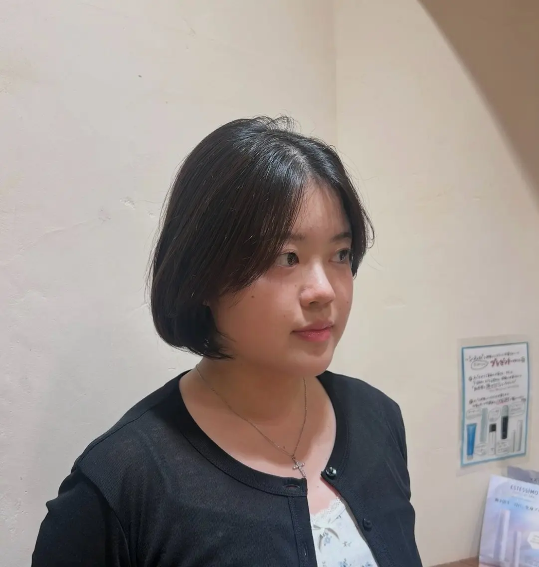 ショート ボブ 韓国風ヘア カット 大髙 まりののヘアスタイル