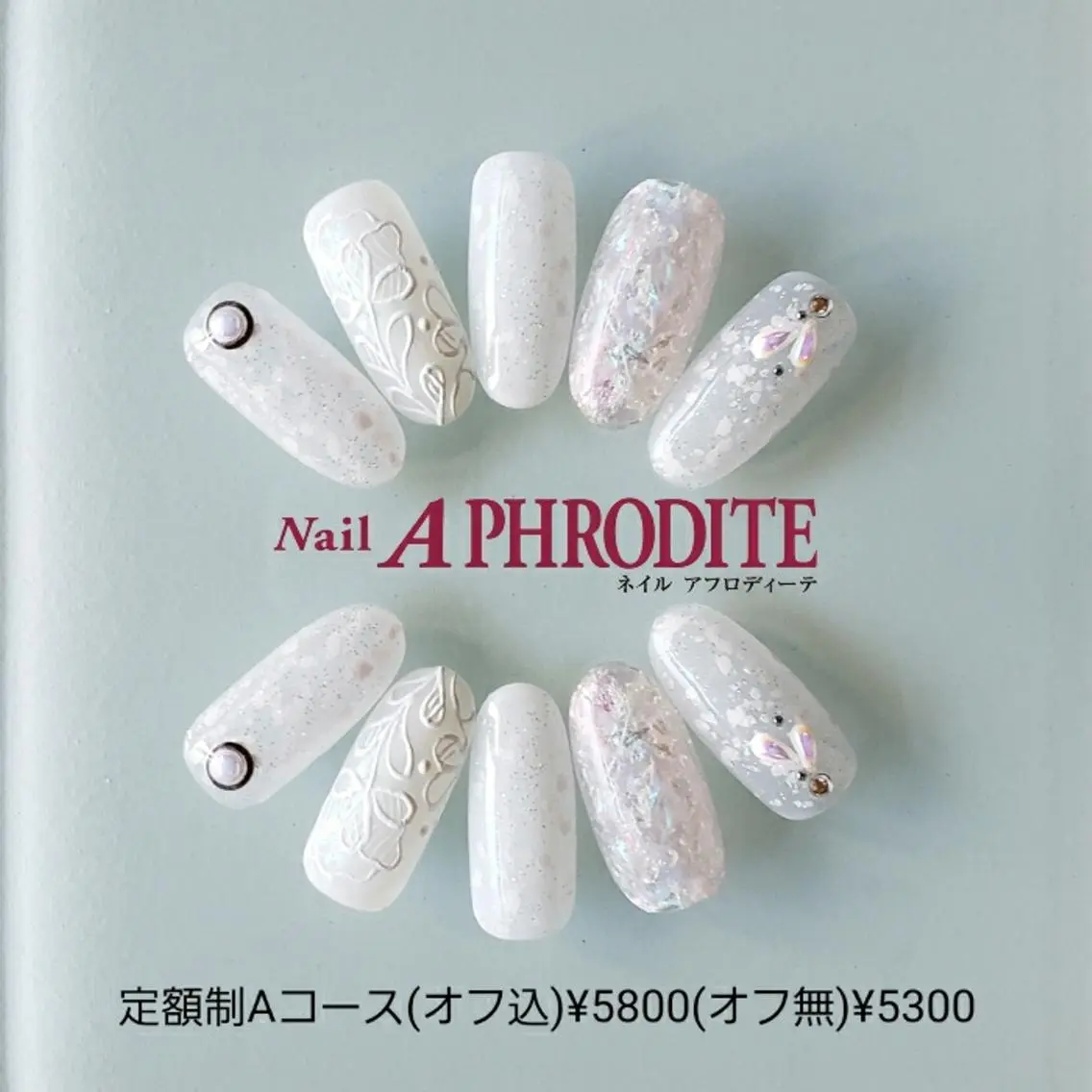 ネイル 持ち込み ニュアンスネイル ハンドネイル Nail Aphroditeのネイルデザイン