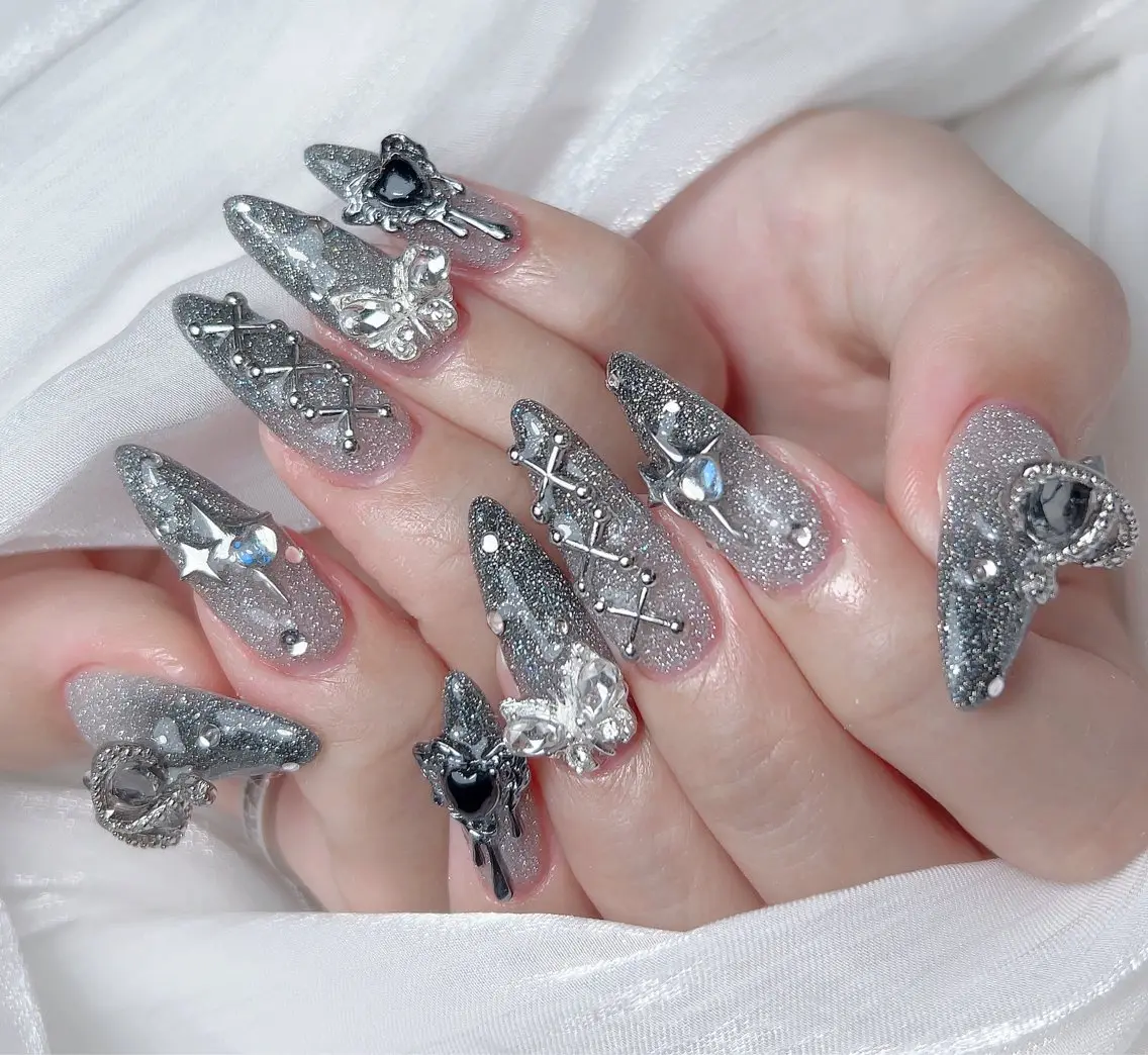 ネイル ハンドネイル M🌷nail 長さだし専門店のネイルデザイン