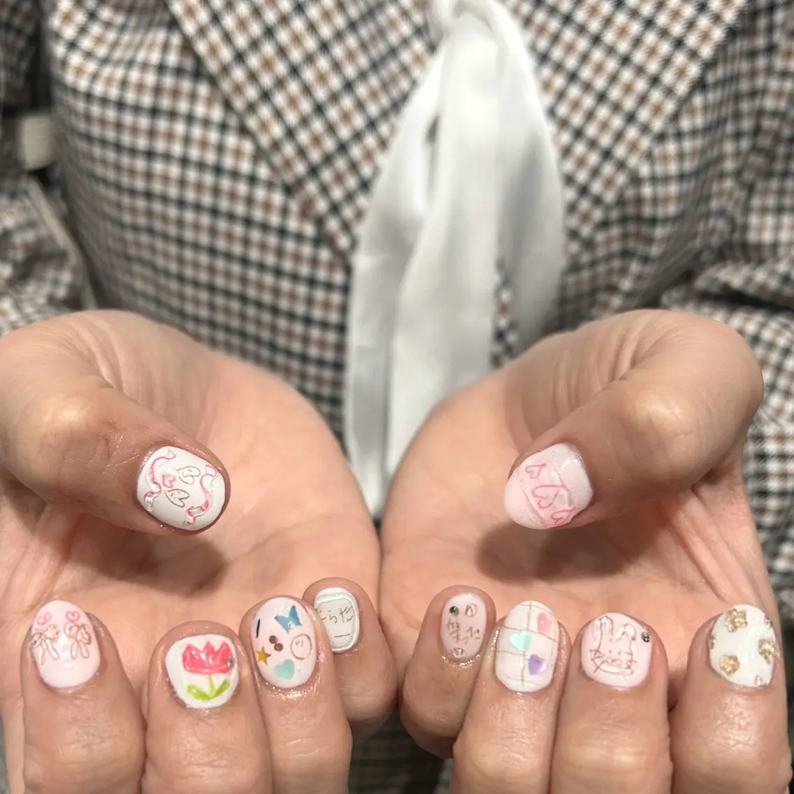 ネイル MODA MANAMIᵕ̈のネイルデザイン