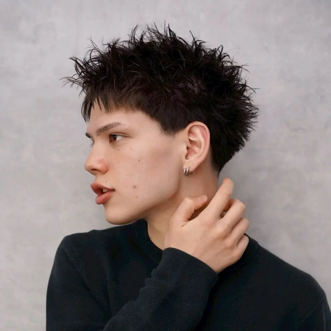 ショート カラー パーマ ヘアアレンジ メンズ キッズ カット パーマ メンズカット/パーマ 山崎航平💈のヘアスタイル