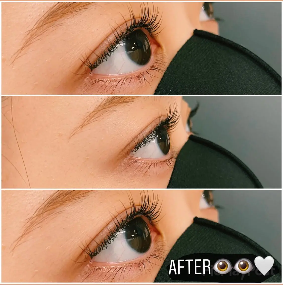 マツエク・マツパ ナチュラル brow&lash WAVEのマツエク・マツパデザイン