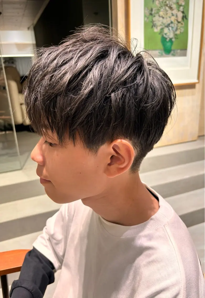 メンズカット+頭皮洗浄orシャンプーヘッドスパ付き✨の写真