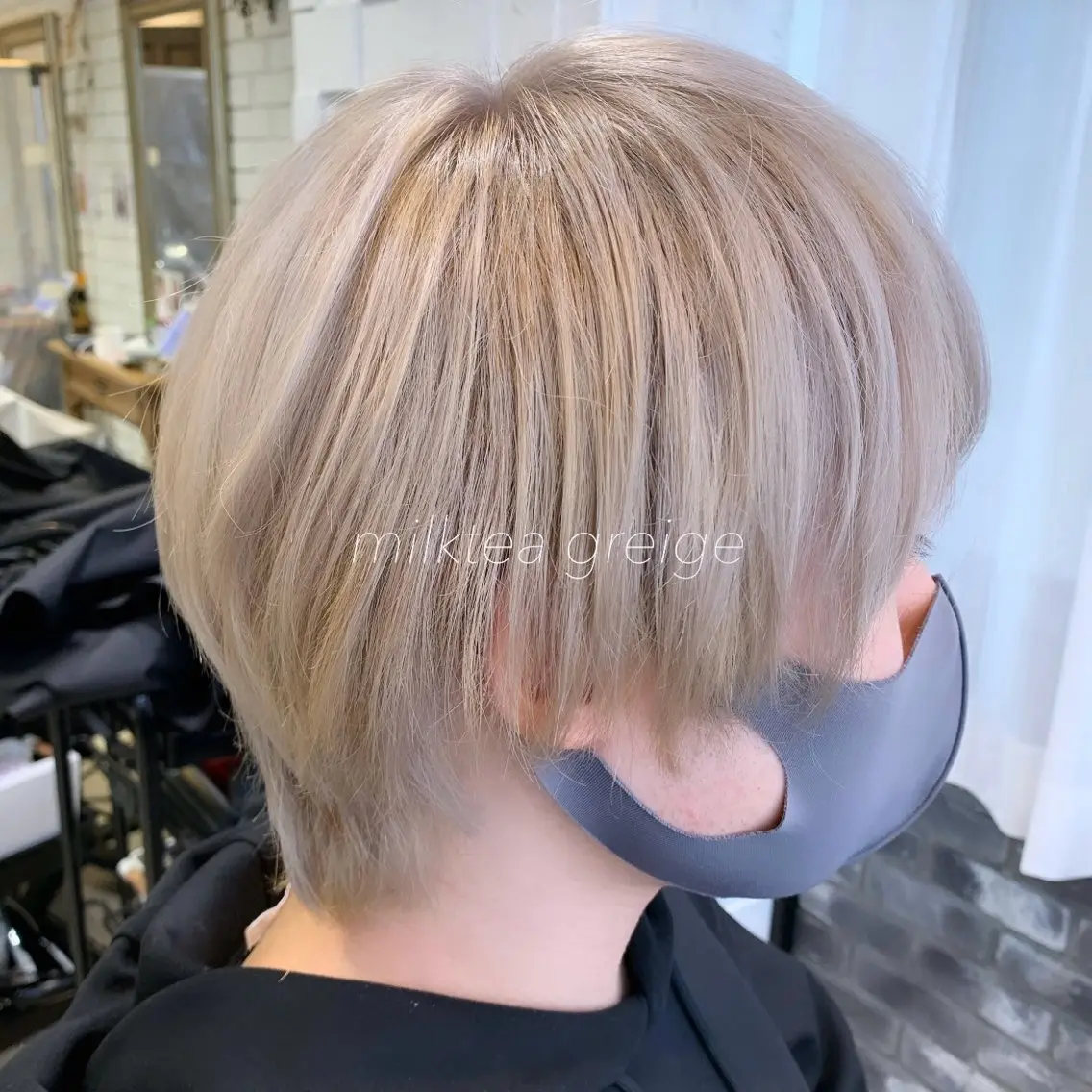 ショート カラー メンズ メンズブリーチ ブリーチ 似合わせカット得意 💛RENA💛のヘアスタイル