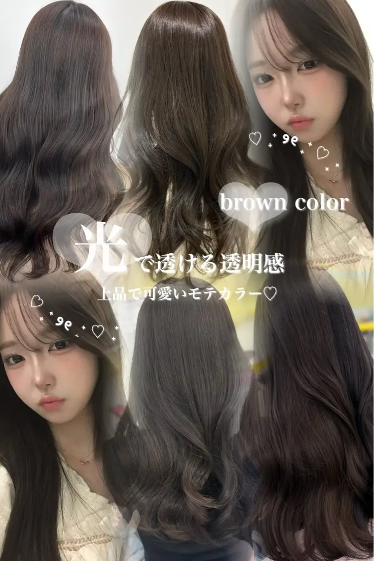 ロング カラー ︎💕︎rinka/ 韓国レイヤー🥣💕のヘアスタイル