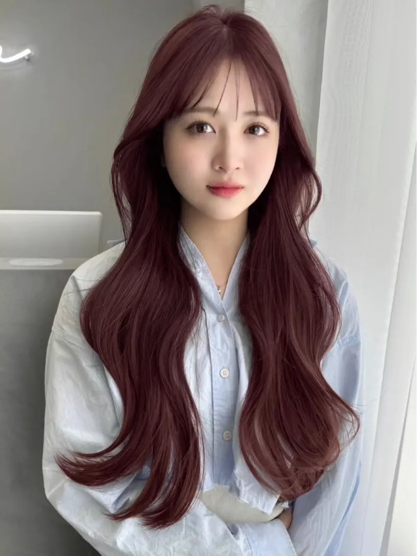 ロング 奥薗 ひとみのヘアスタイル
