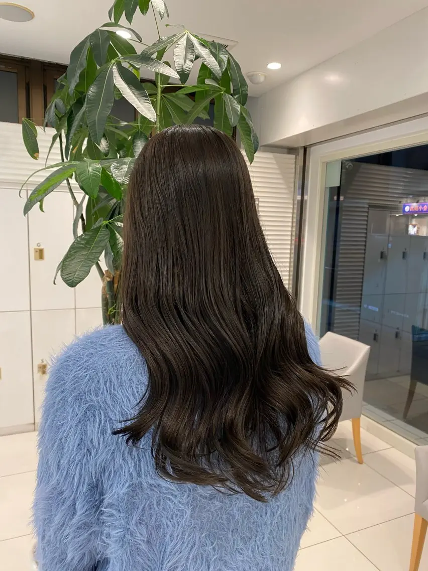 カラー ベージュカラー オリーブベージュ 🎀TEN🎀 オリーブベージュのヘアスタイル