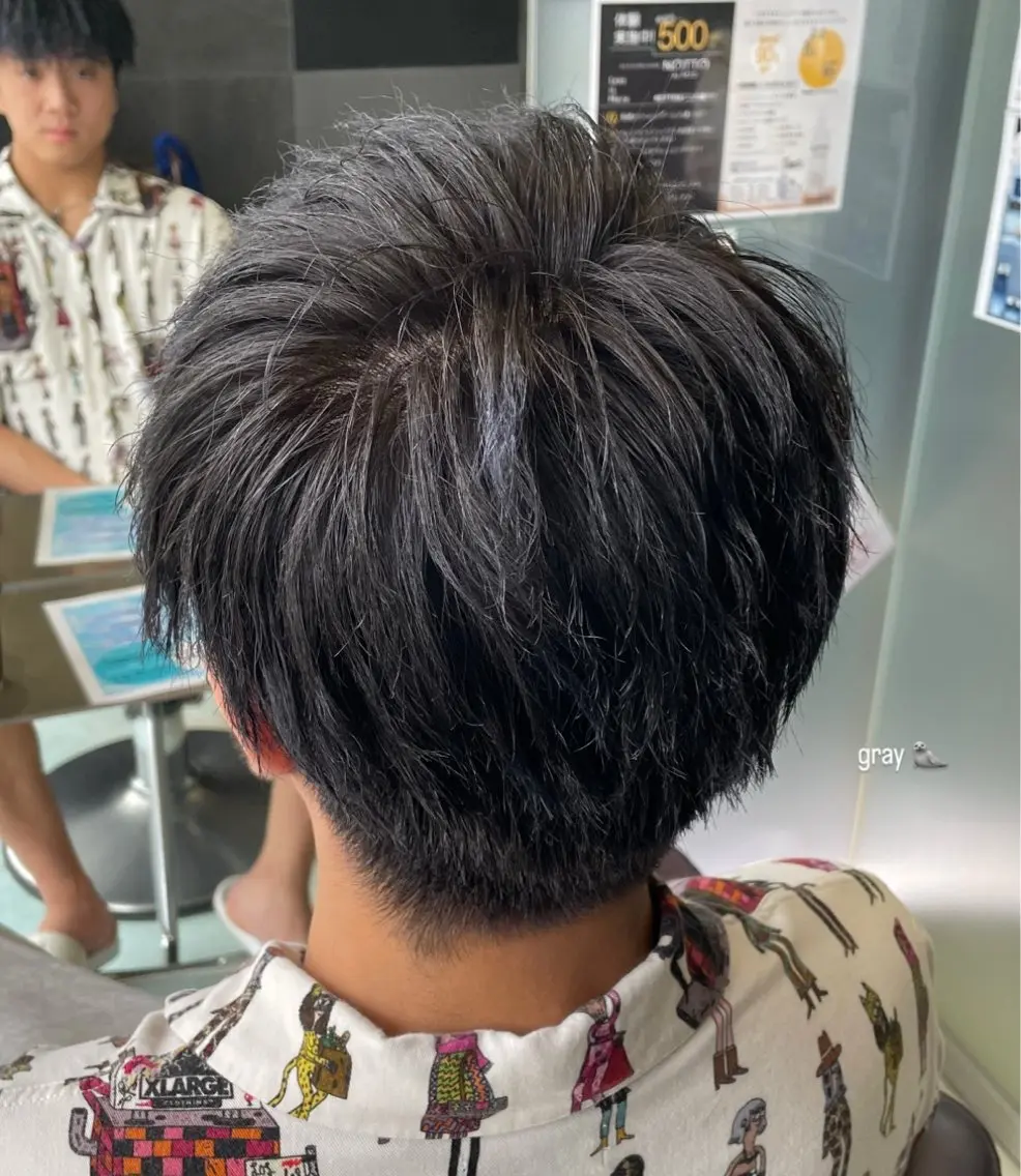【メンズ限定⚡️】カット+カラーの写真