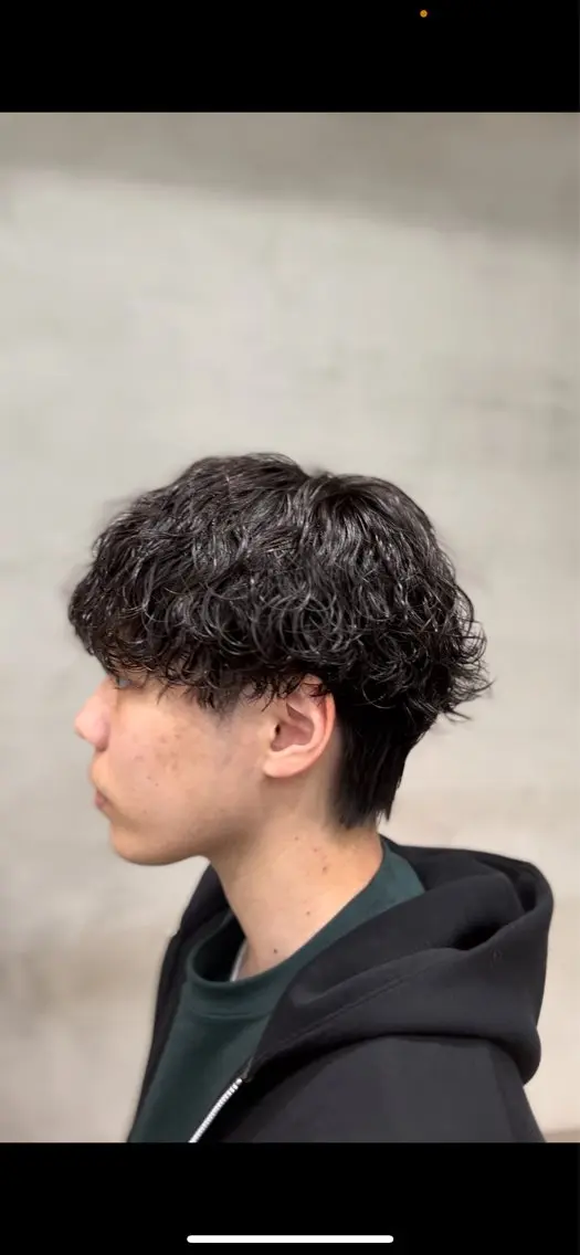 パーマ メンズ カット パーマ トリートメント fifth かいとのヘアスタイル