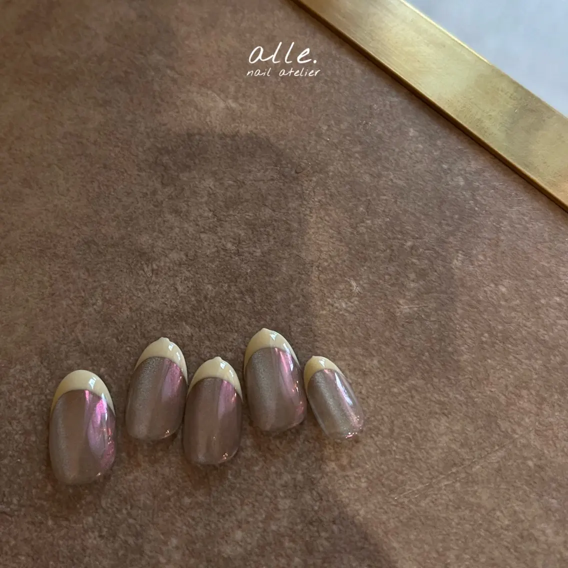 ネイル ハンドネイル atelier alle.のネイルデザイン
