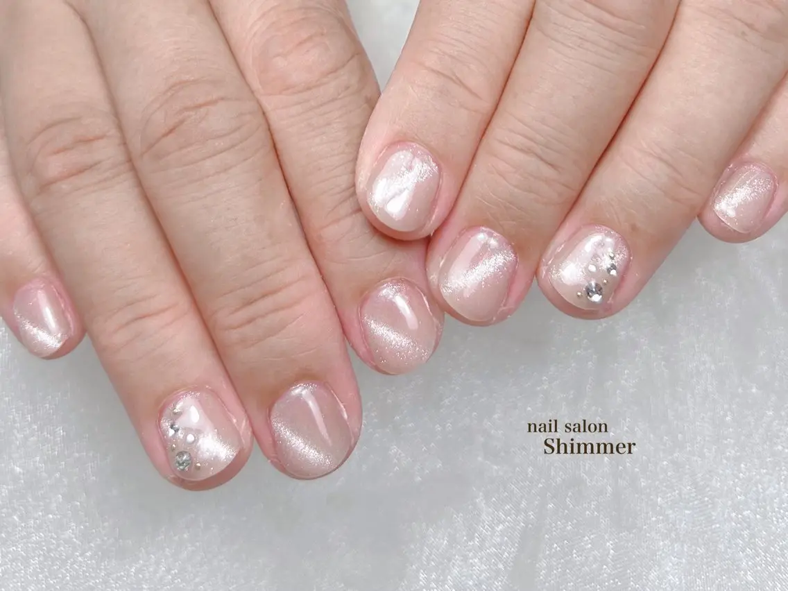 ネイル Shimmer Risaのネイルデザイン