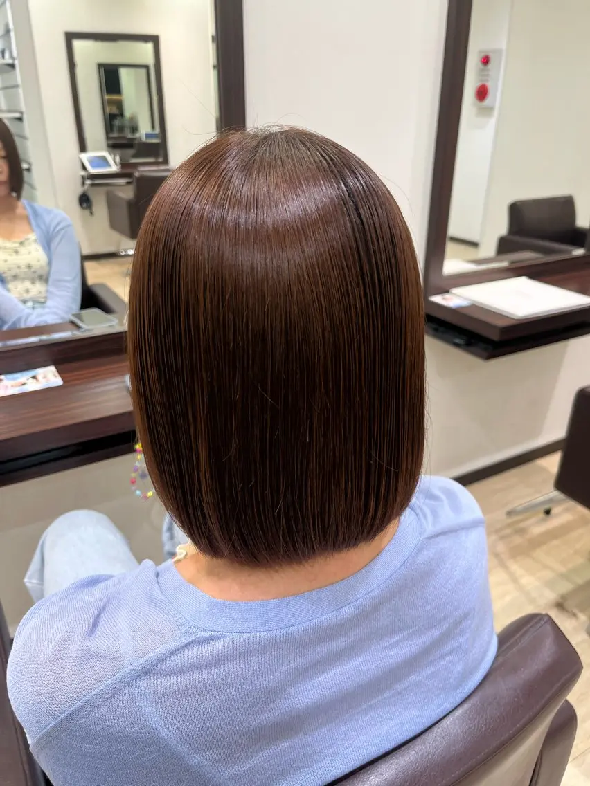 🫧似合わせカット+縮毛矯正+トリートメント🫧の写真