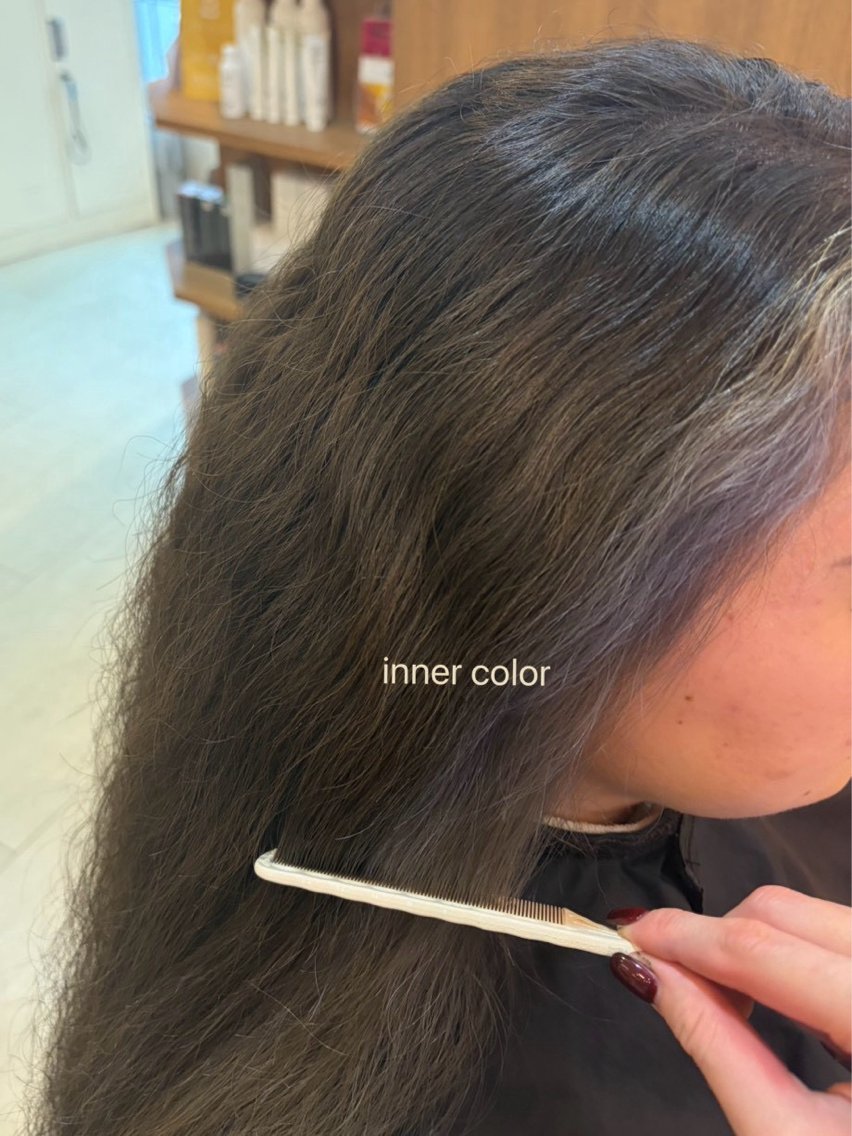 ロング ヘアカラー hair bonitaのヘアスタイル