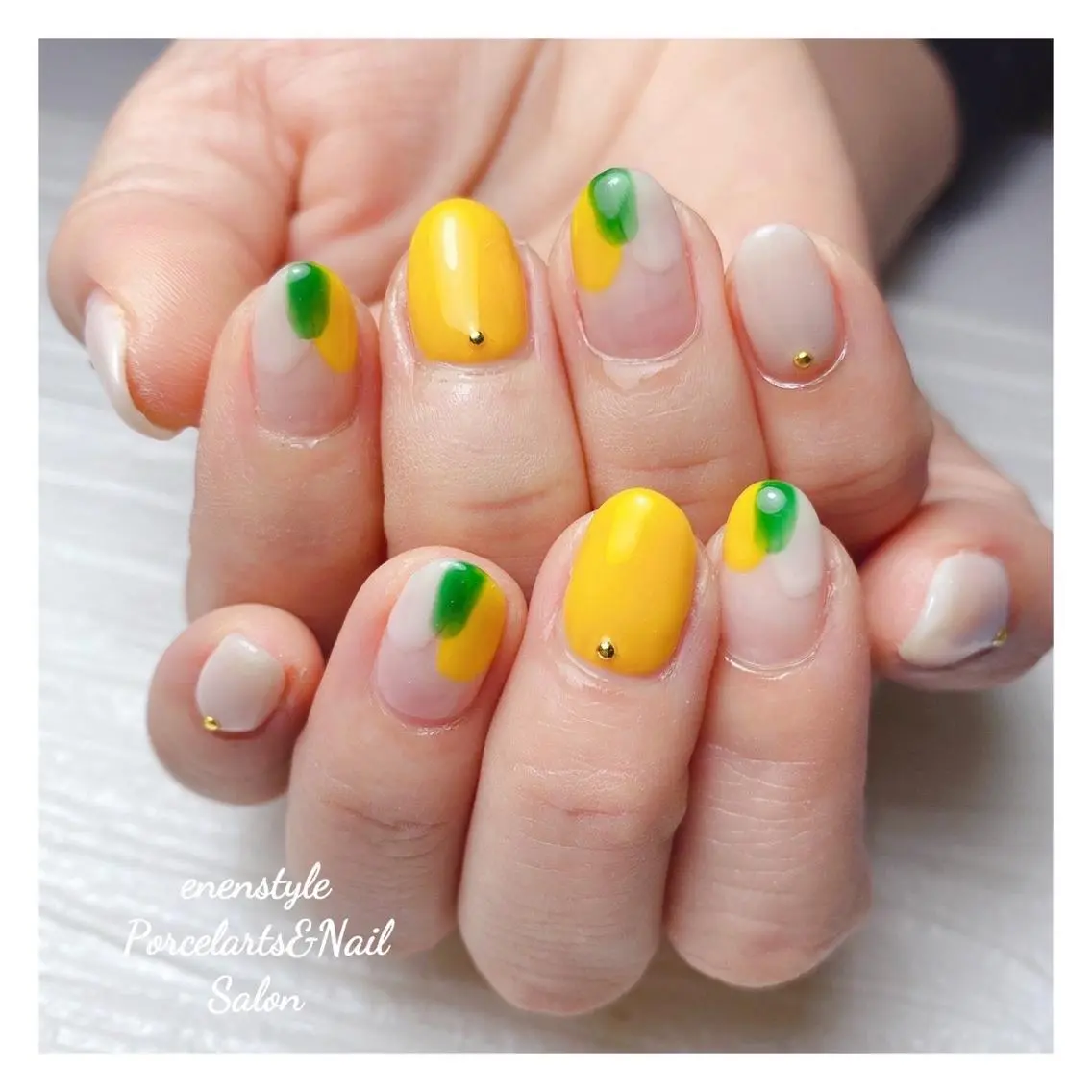 ショート ネイル 🐾enen style 🐾のネイルデザイン