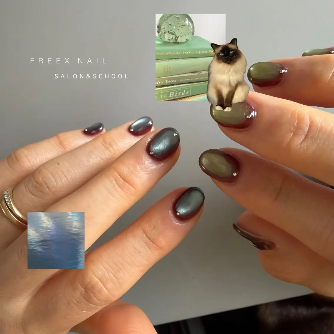 ネイル ハンドネイル フットネイル freex nail /ニュアンス/個性派のネイルデザイン