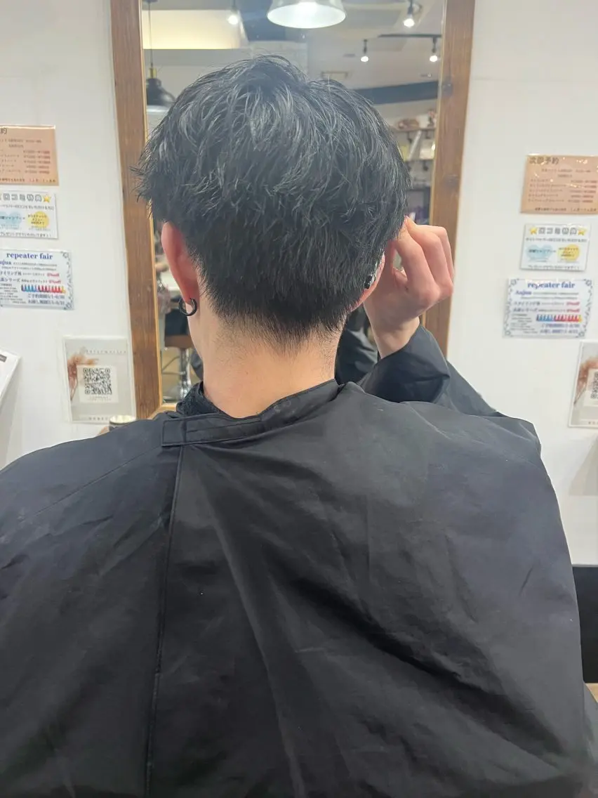 ショート 中河 航大のヘアスタイル