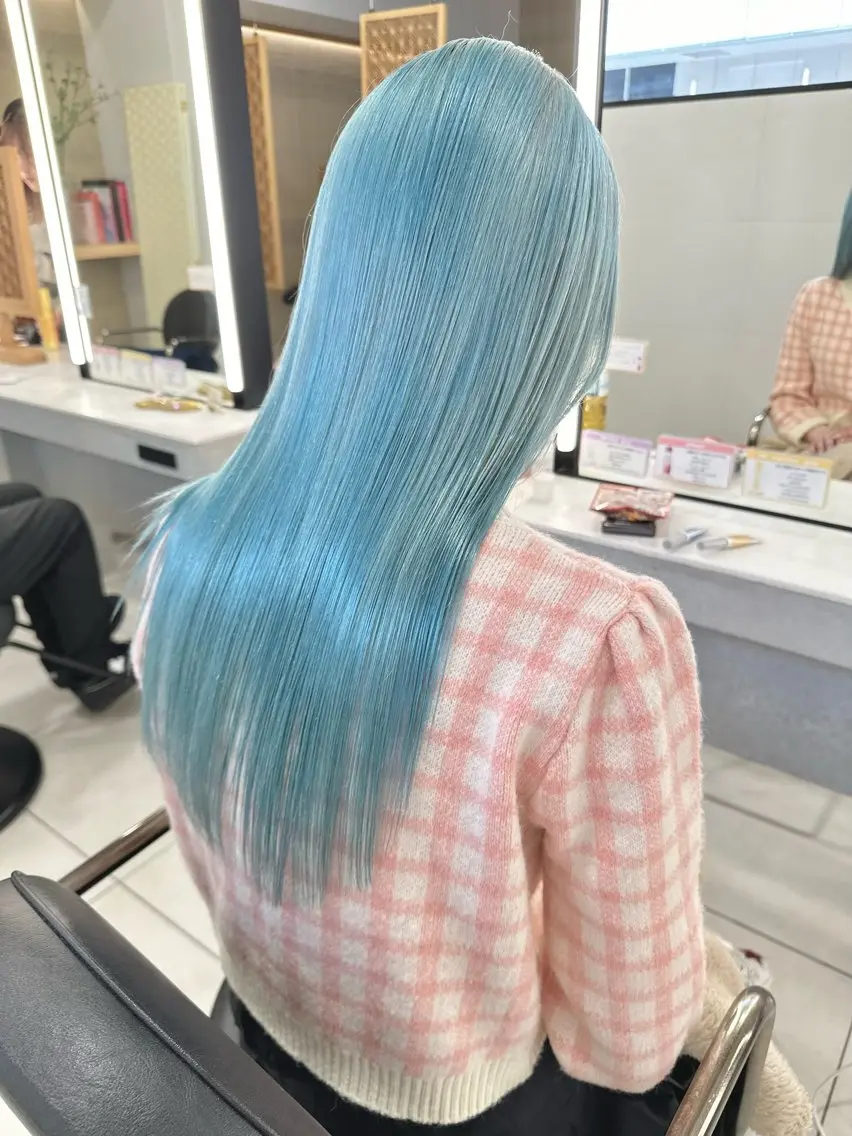 ロング 米澤 俊輔のヘアスタイル