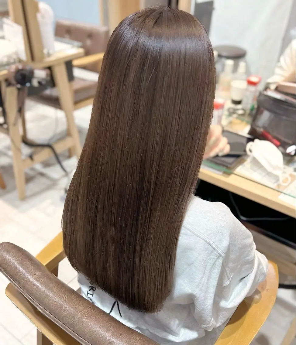 新規&2回目のお客様☘))縮毛矯正+4ステップトリートメント🕊️の写真