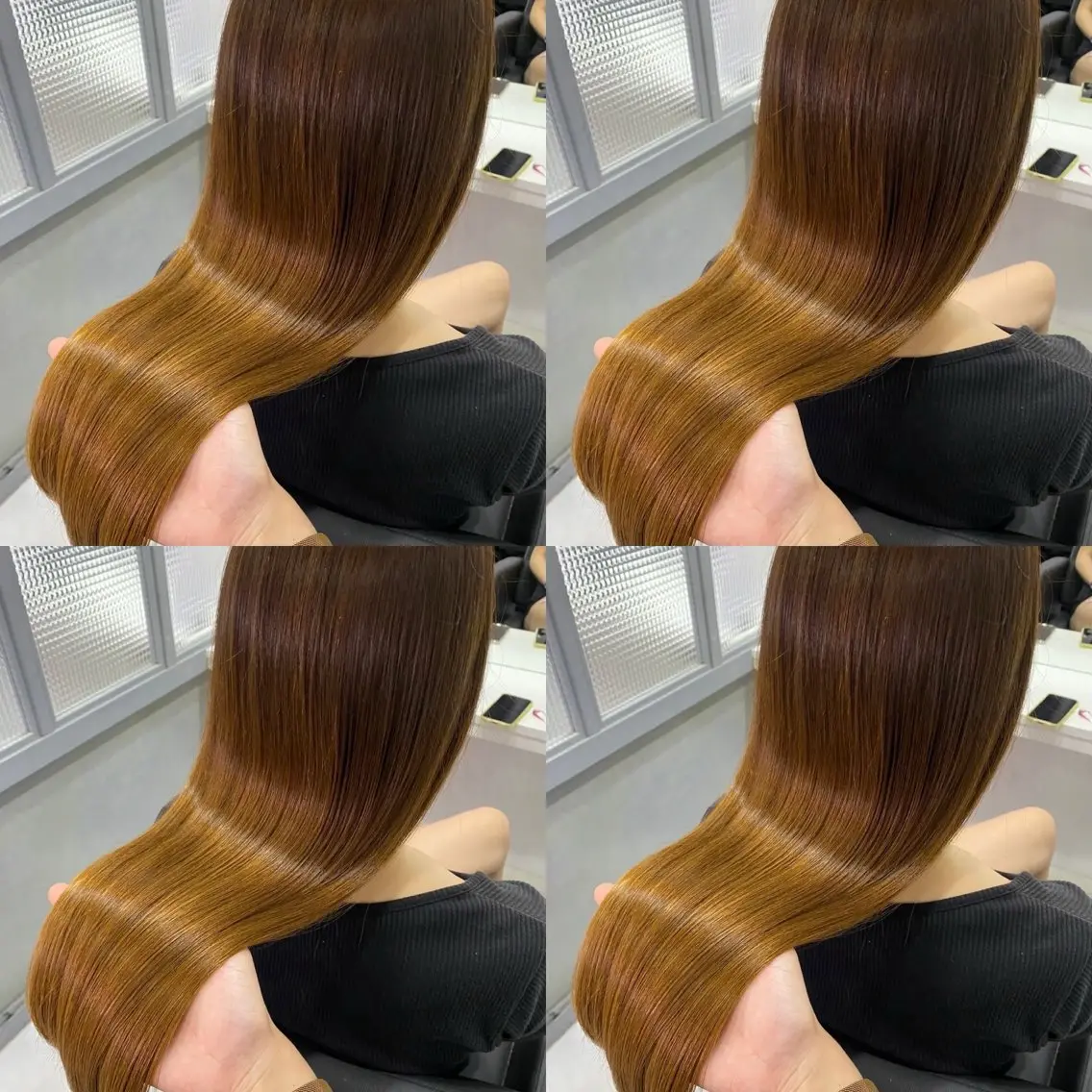 ロング カラー カット ヘアカラー トリートメント 💎髪質改善/艶髪 荻原💎のヘアスタイル