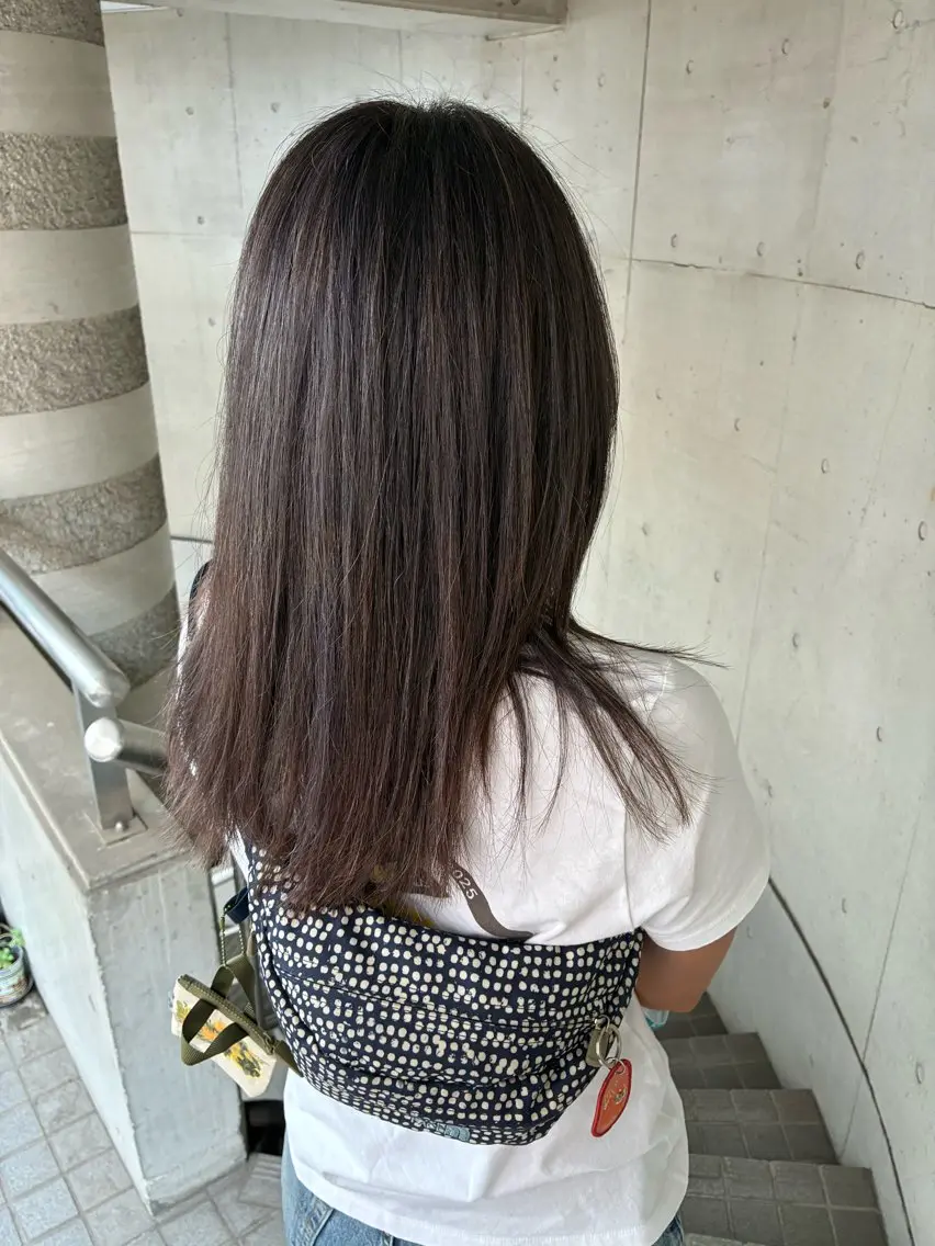 カラー LUMDERICA 渡辺千晶のヘアスタイル