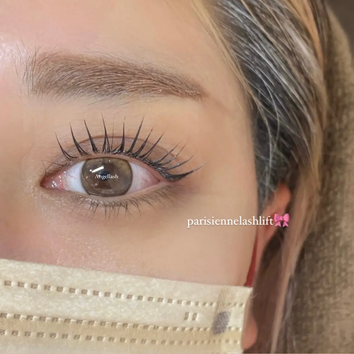 マツエク・マツパ パリジェンヌラッシュリフト AngelLash Satoのマツエク・マツパデザイン