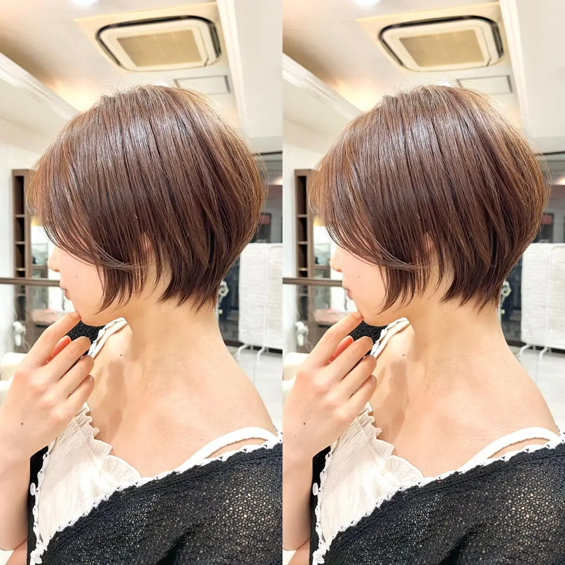 《平日1名学生さん限定‼️撮影モデル》ショートモデルさん限定🙏カット+カラー✨🔴詳細情報をしっかりお読みくださいの写真