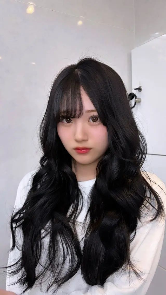 カラー ALEAP こはるのヘアスタイル