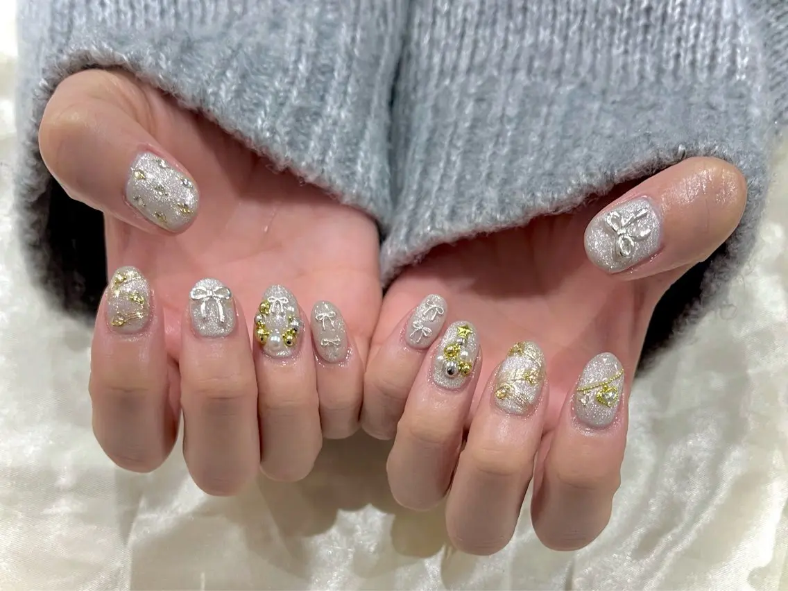 ネイル ハンドネイル Nail salon Cielel⟡Ayaのネイルデザイン