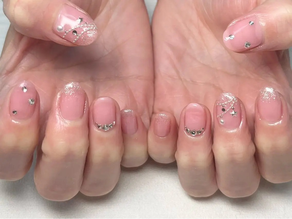 ネイル ハンドネイル Queennail 北堀江Yumiのネイルデザイン