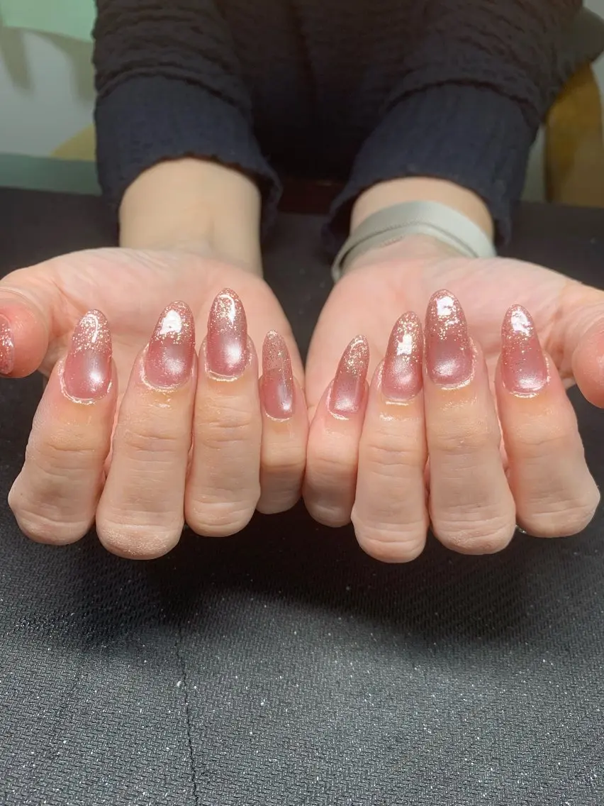 ネイル 長さ出し マグネットネイル MANA_NAIL このみのネイルデザイン