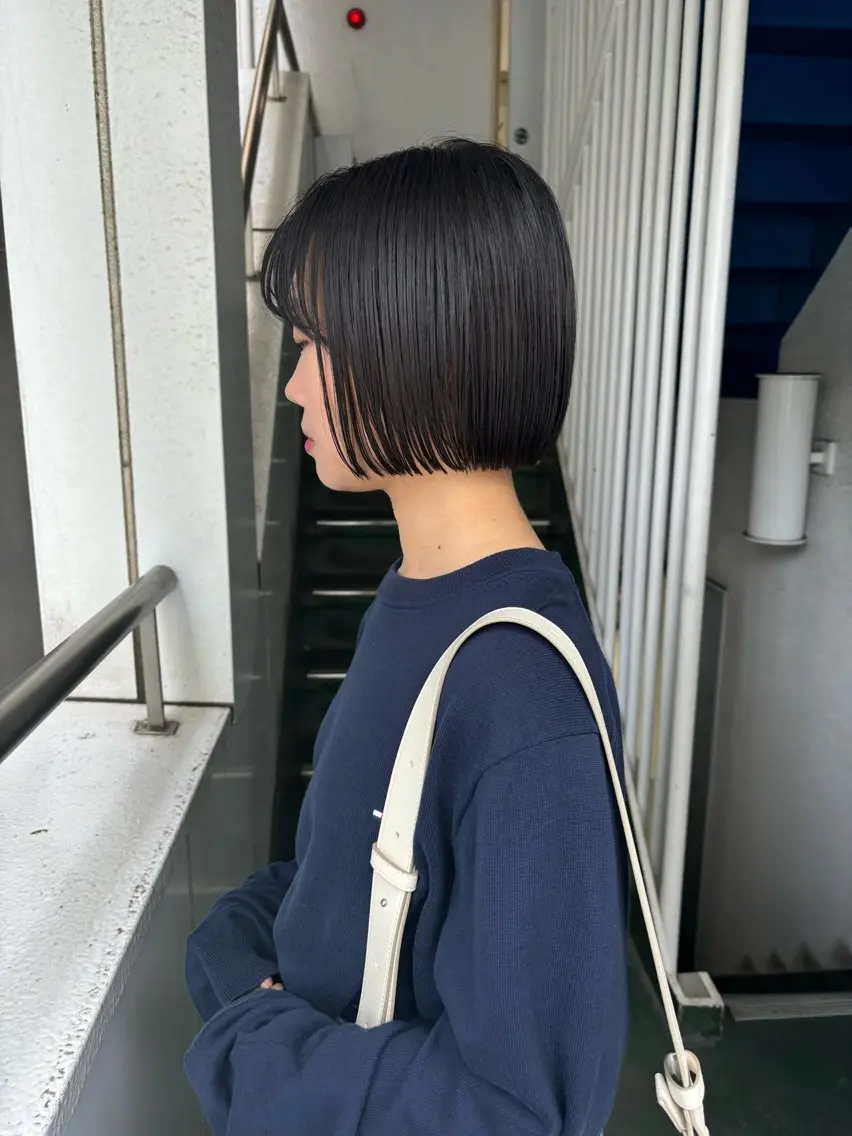 ショート カラー カット 無料カットモデル募集 🌱ひょうがのヘアスタイル