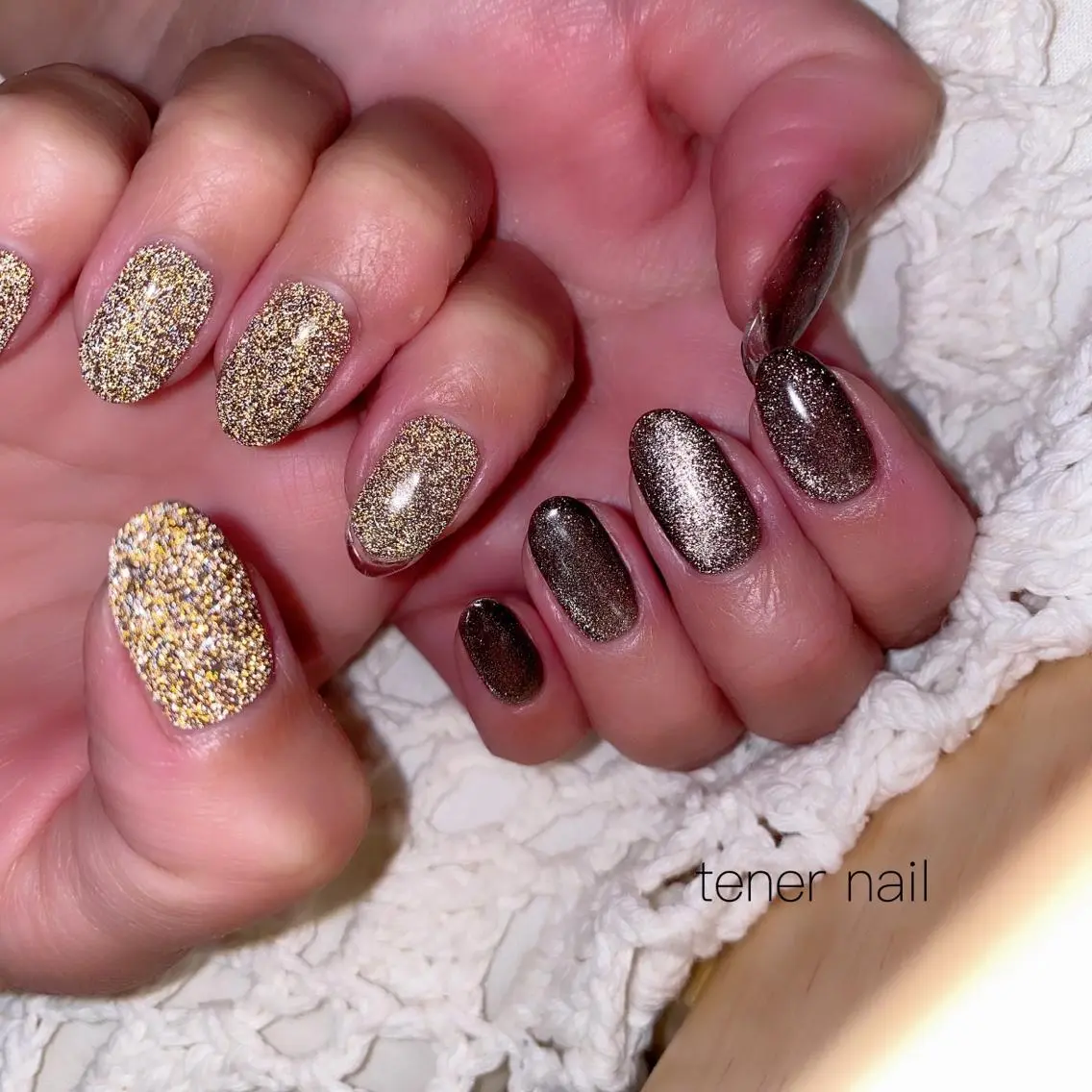 ネイル フラッシュネイル マグネットネイル テネルネイル tener nailのネイルデザイン