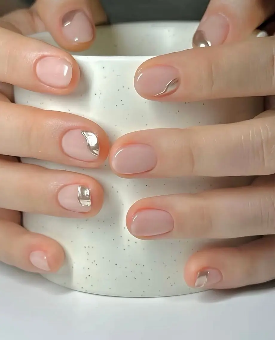 ネイル ジェルネイル ロングネイル ニュアンスネイル ワンカラーネイル シンプルネイル Kora Nailのネイルデザイン