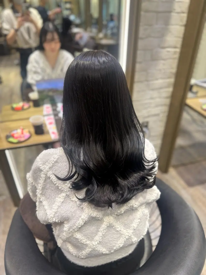 ミディアム ヘアカラー TiffaGINZA /Momokaのヘアスタイル