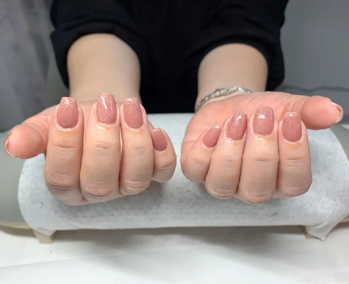 ネイル スクエアネイル ハンドネイル なつみ wooのネイルデザイン