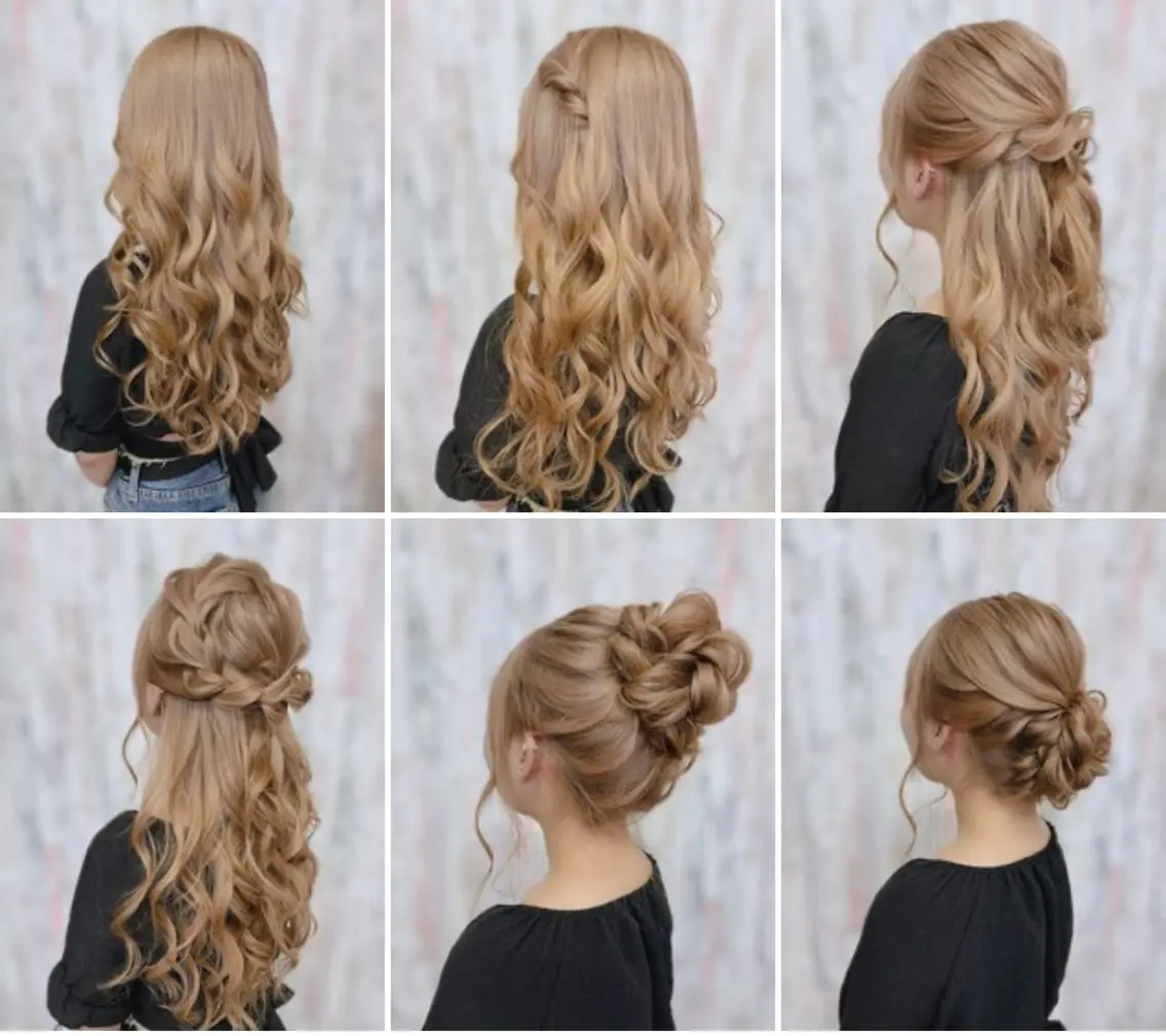 【当日予約🙆🏻‍♀️】15種類の中からヘアセット✨️の写真