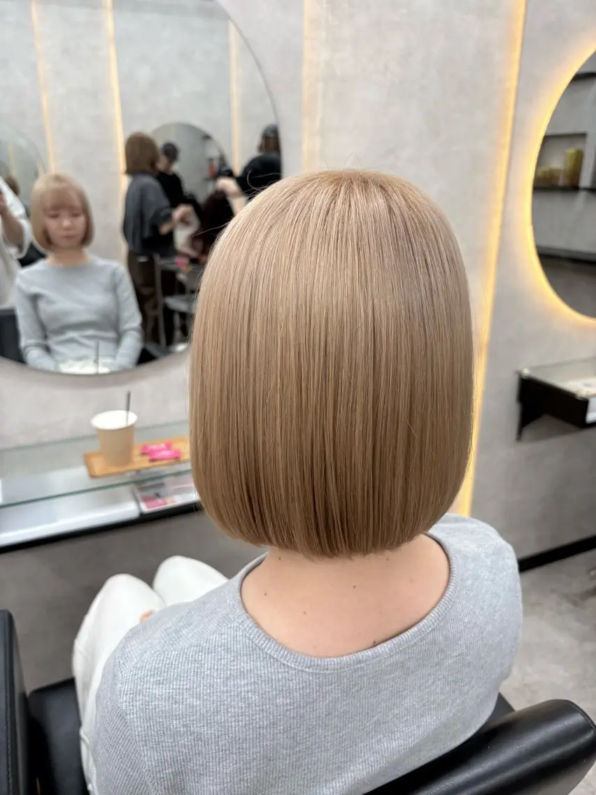 ミディアム 💛ナチュラル🫧 透明感🫧かずみ💛のヘアスタイル