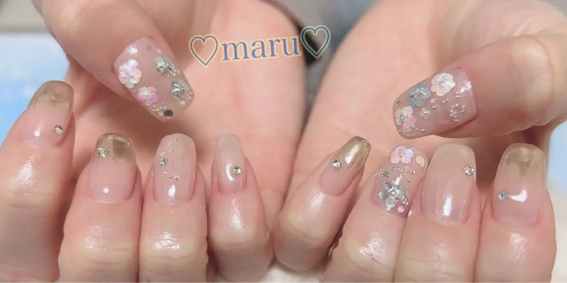 ネイル ハンドネイル フットネイル まるみ ♡のその他イメージ