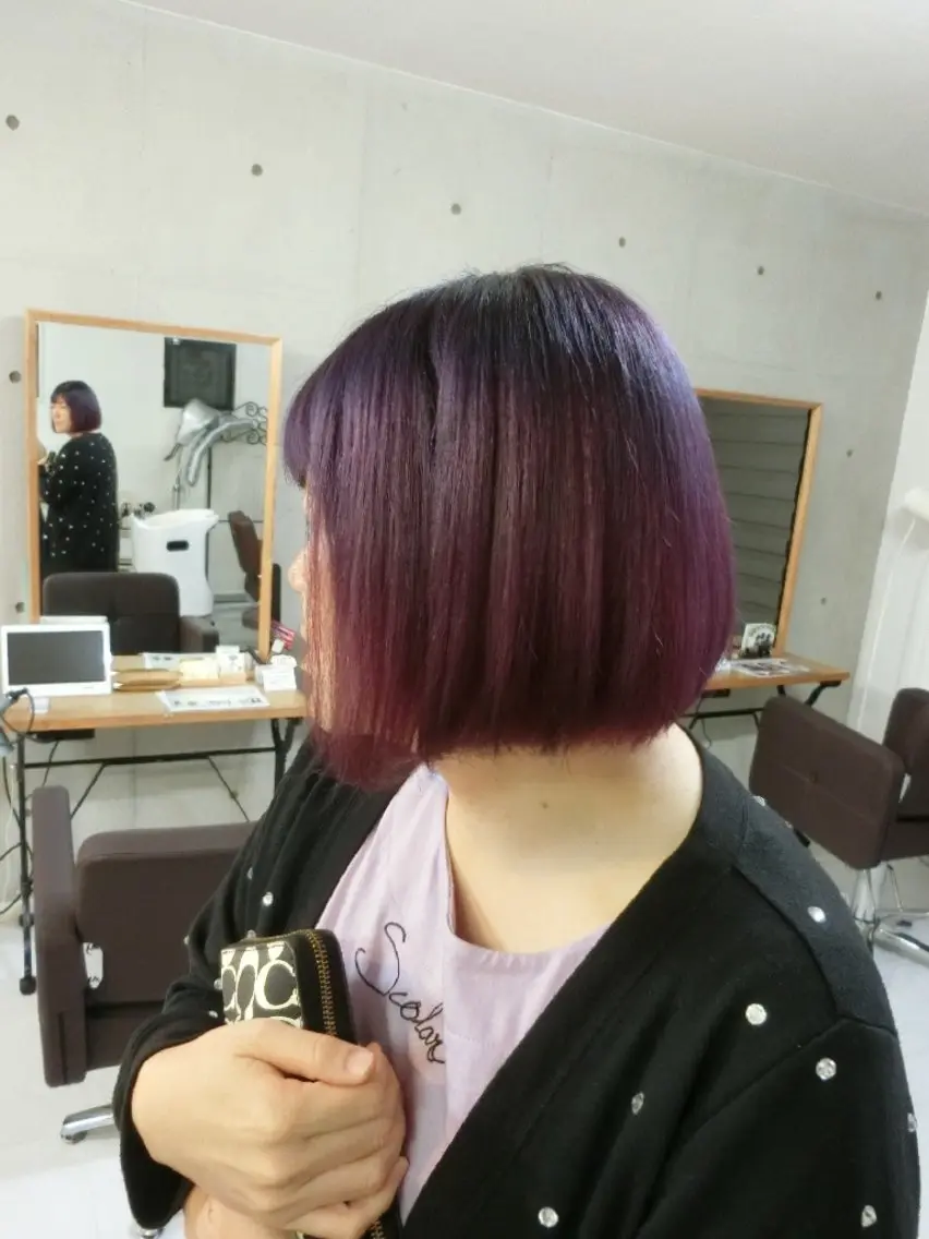 カラー nao 艶カラー・髪質改善のヘアスタイル