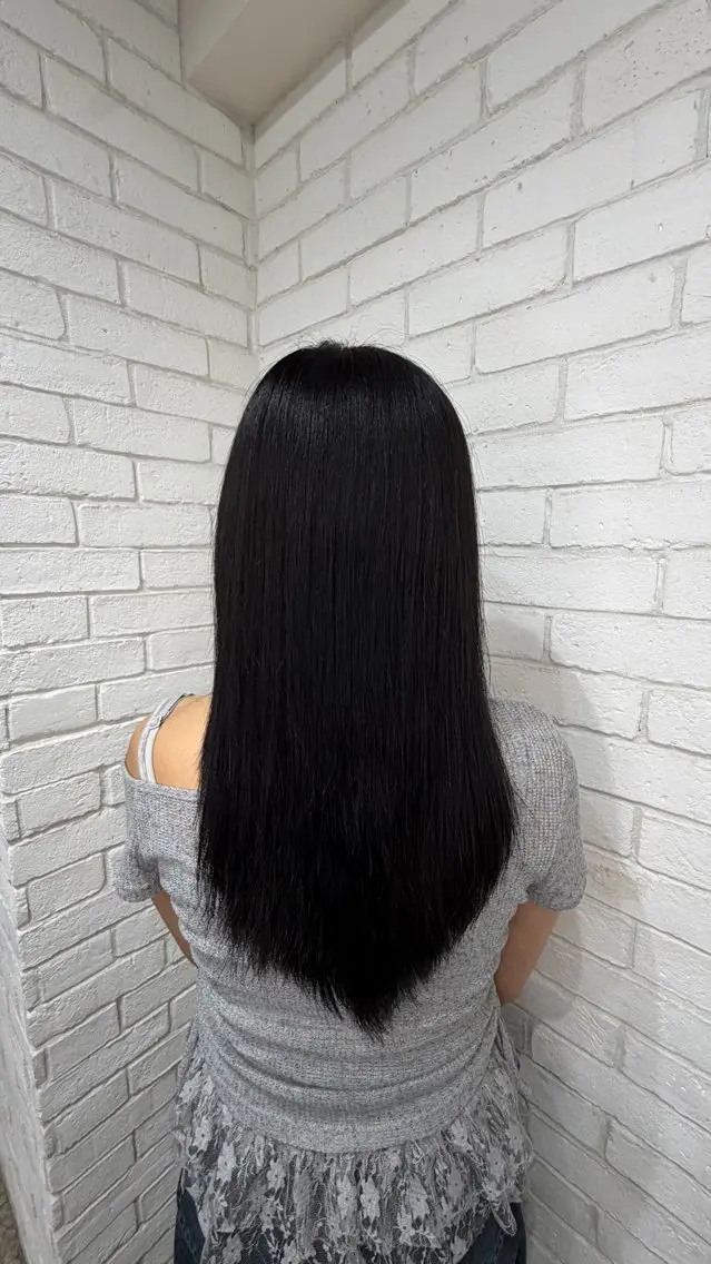 セミロング カラー Harue ·͜·のヘアスタイル