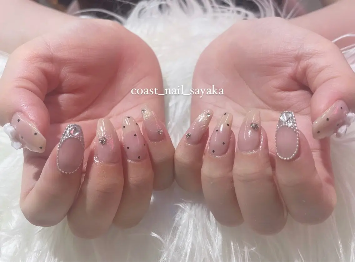ネイル HOSHI ⭐️辻堂 /藤沢ガーリーネイルのネイルデザイン