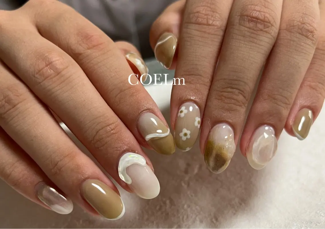 ネイル COELm🌙 /ネイル着付けのネイルデザイン