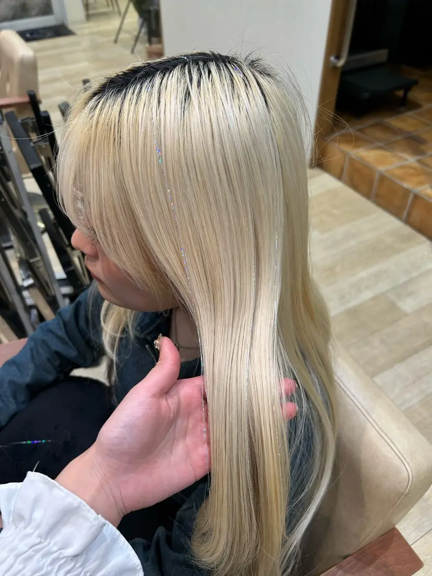 🩷キラキラかわいすぎる🩷ヘアティンセル3本​〜​の写真