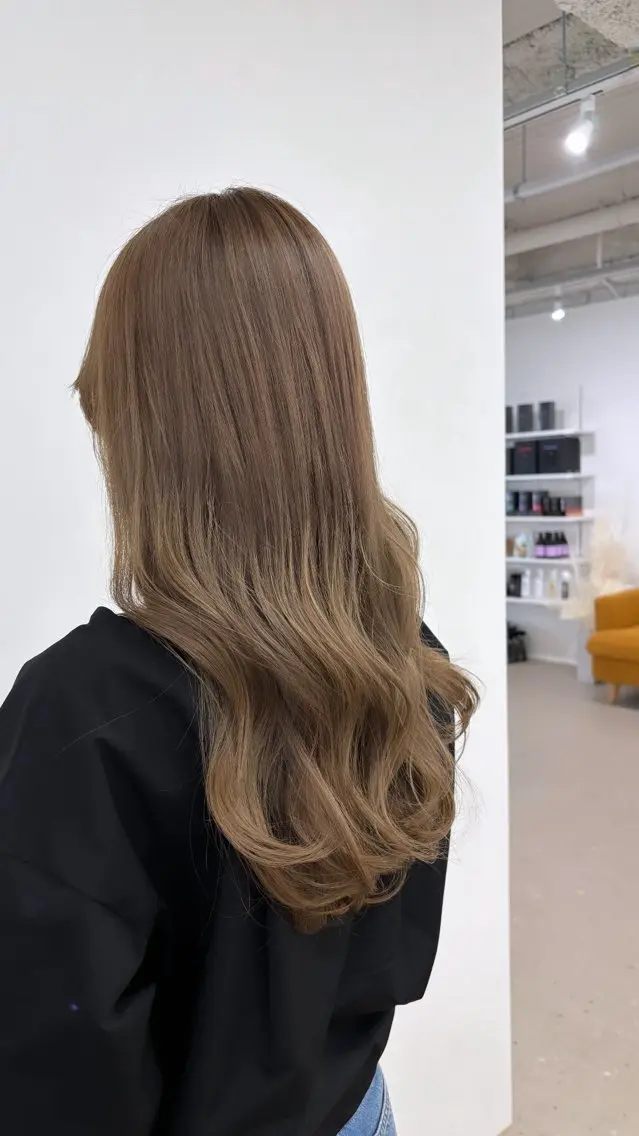 ロング カラー カット ヘアカラー トリートメント 似合わせ美髪ヘア✨ 天王寺.阿倍野🌈のヘアスタイル